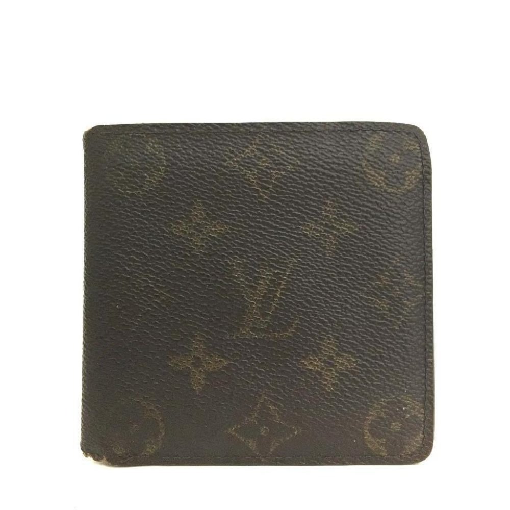 066055D Louis Vuitton Wallet Monogram Portefeiulle Marco Bifold